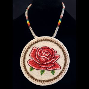 image of rose necklace